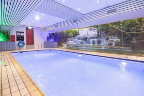 Indoor pool, a heated pool