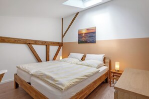 1 室のベッドルーム、WiFi (無料)、ベッドシーツ