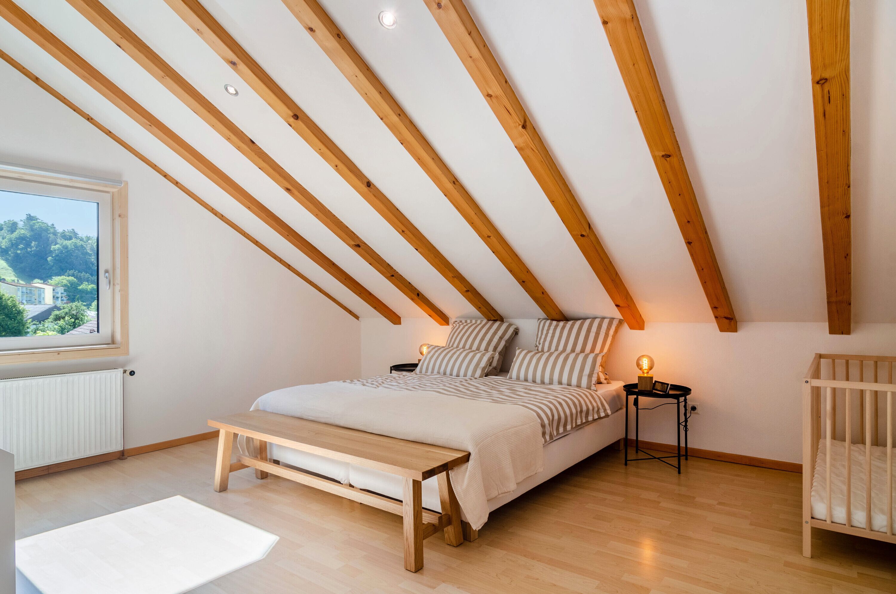 2 Schlafzimmer, Bügeleisen/Bügelbrett, kostenloses WLAN, Bettwäsche