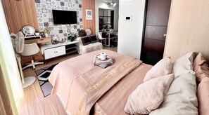 1 間睡房、上網、床單、方便輪椅出入