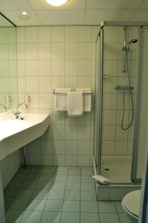 Hair dryer, towels