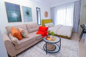 1 bedroom, iron/ironing board, WiFi, bed sheets