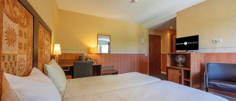 1 Schlafzimmer, BĂŒgeleisen/BĂŒgelbrett, kostenloses WLAN, BettwĂ€sche