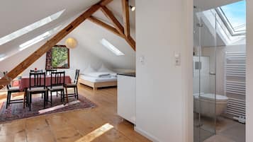 1 室のベッドルーム、ベッドシーツ