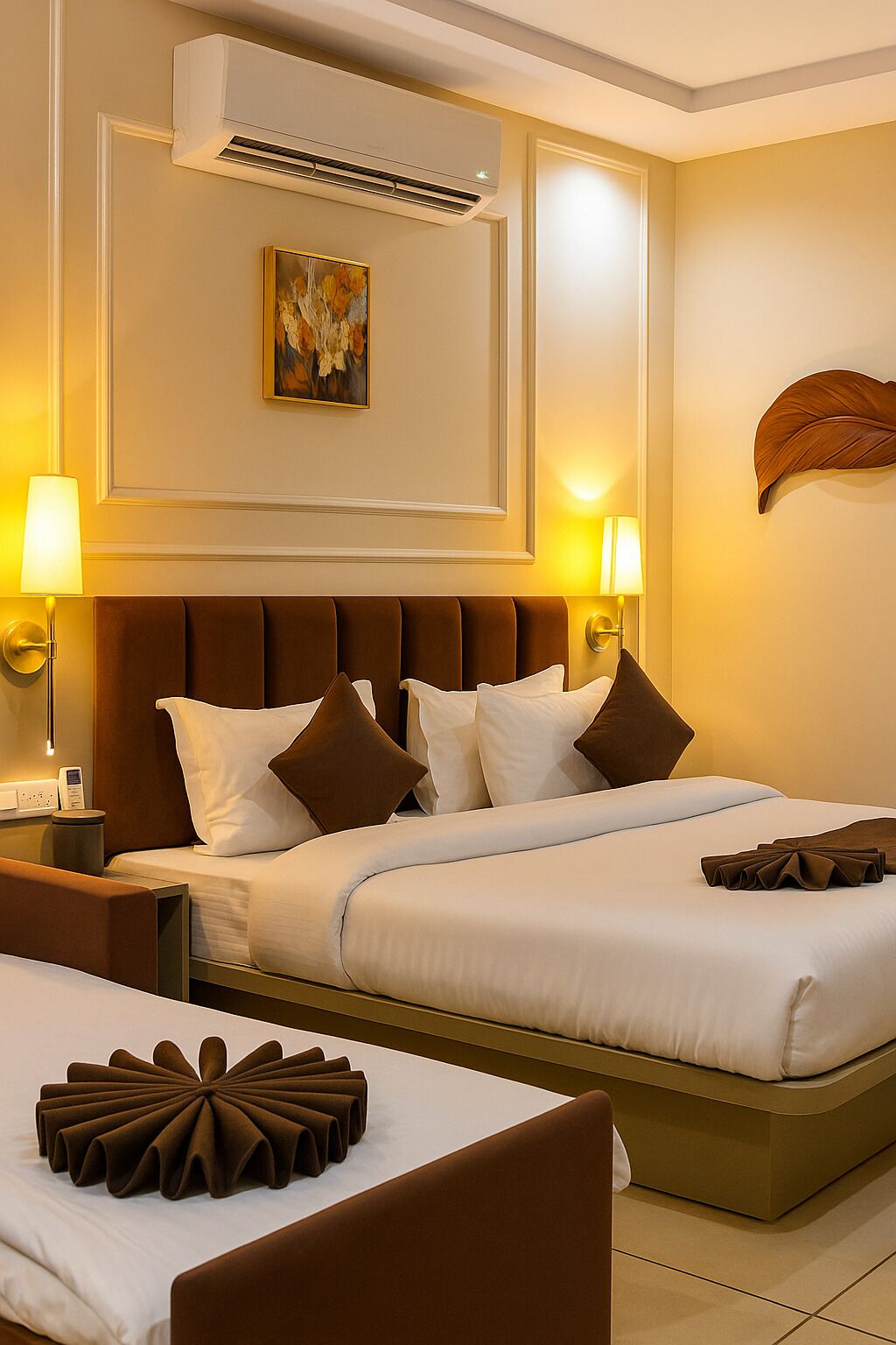 Deluxe Triple Room, Lanai | Premium bedding, laptop workspace, blackout curtains, free WiFi