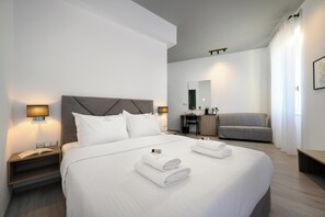 1 slaapkamer, een bureau, een strijkplank/strijkijzer, gratis wifi