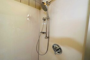 Shower, hair dryer