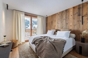 6 habitaciones y ropa de cama