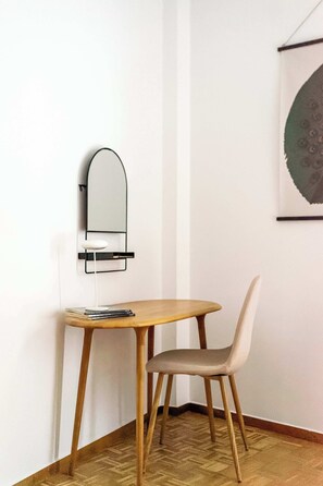 Interior - Stylish Apartment in Thissio | Dedicated Workspace (Athina)