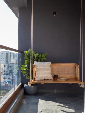 Presidential Suite, Balcony, City View | Balcony - Hotel Tattva Suites Pune (Pune)