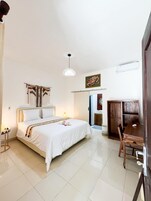 Habitación doble | Escritorio y wifi gratis