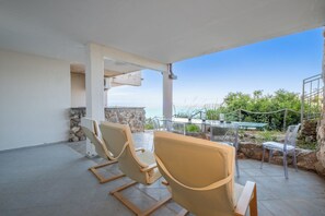 Luxury Apartment, Multiple Bedrooms, Sea View | Terrace/patio - HT RTA Sole Dell'Argentario (Porto Santo Stefano)