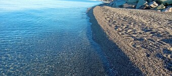 Vacation home on the beach.