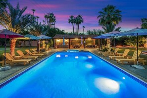 Pool - Home with Pickleball Court, Pool Table, and Saltwater Pool! Walk to Downtown! (Palm Springs)