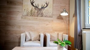 Comfort Double Room, Mountain View | Living area | TV