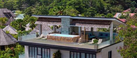 Voorkant van accommodatie