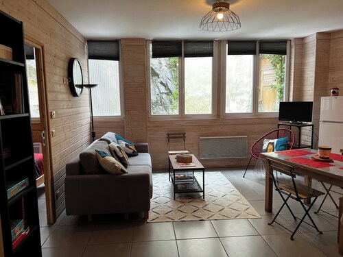 Comfortable 44m² apartment, Eaux-Bonnes, close to ski resorts and hiking trails