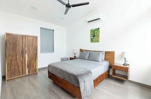 2 chambres, accès au Wi-Fi (inclus), literie fournie