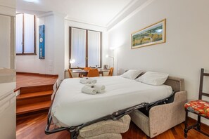 1 makuuhuone, silitysrauta/-lauta, Wi-Fi, vuodevaatteet