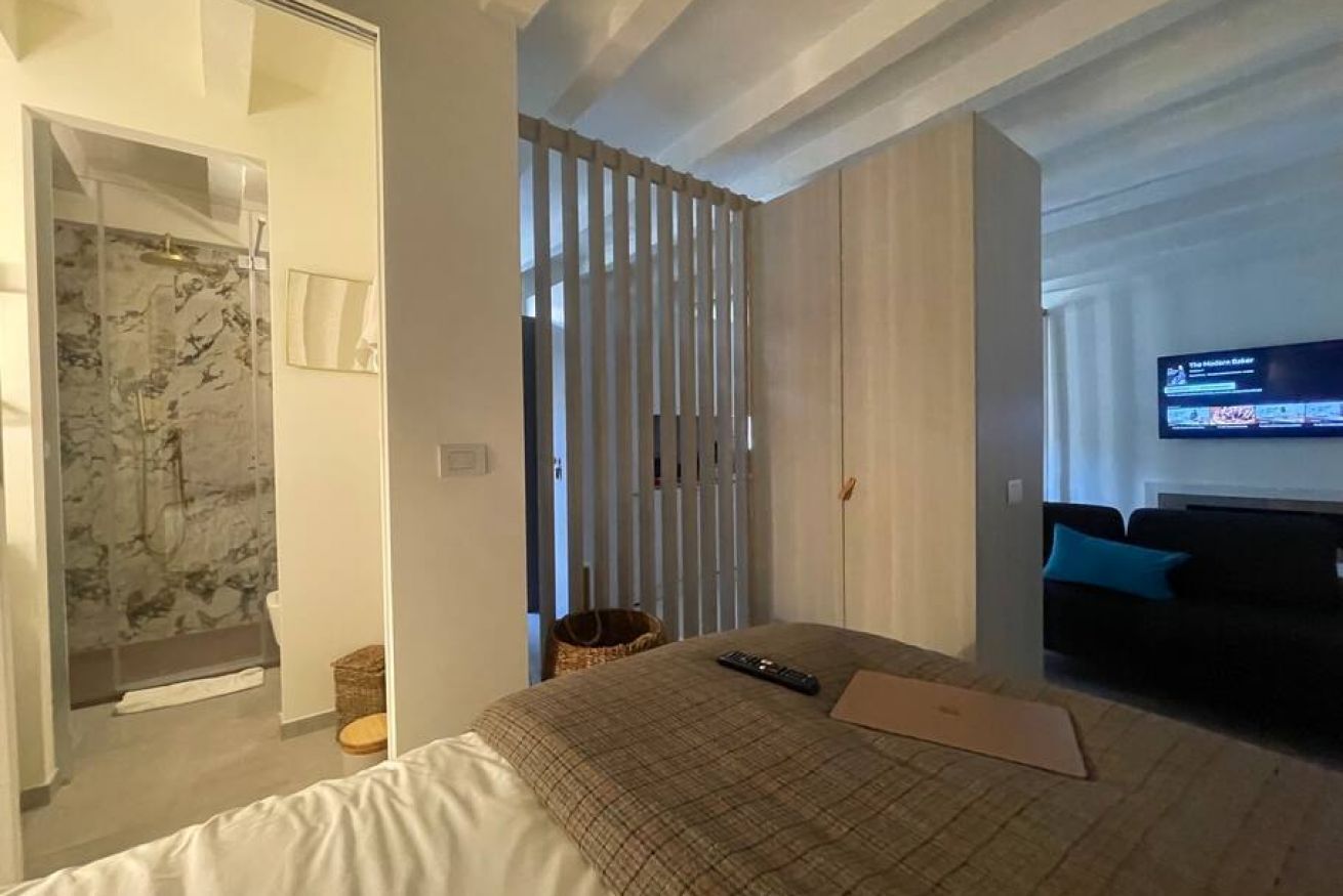 1 sovrum, strykjärn/strykbräda, wi-fi och sängkläder