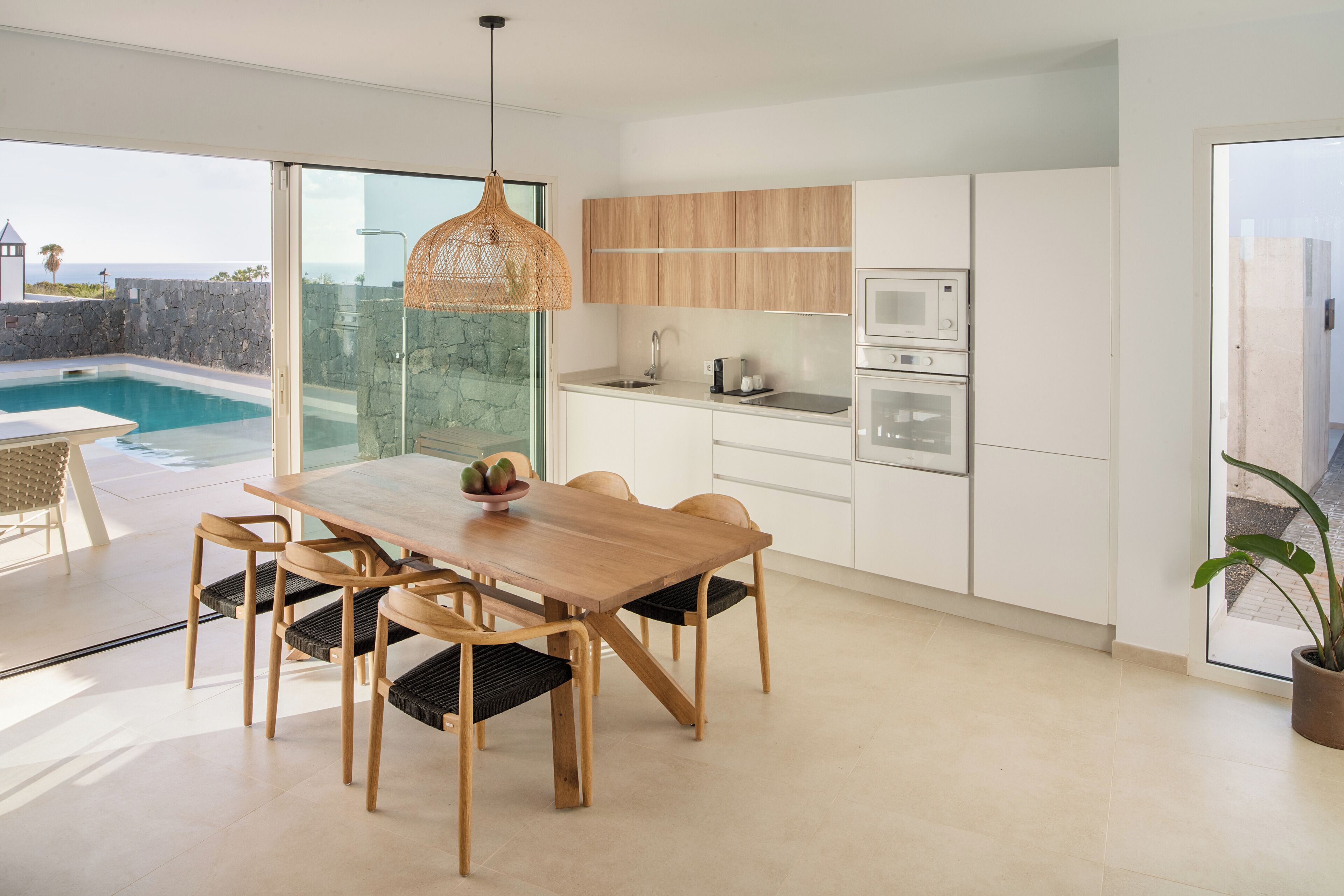 Superior villa, 3 slaapkamers, privézwembad, uitzicht op zwembad | Privékeuken