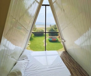 Pyramid Pod | Bed sheets - Sizzle Bay Resort (Mawal)