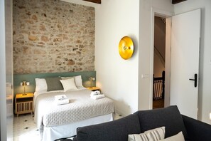 1 室のベッドルーム、WiFi、ベッドシーツ