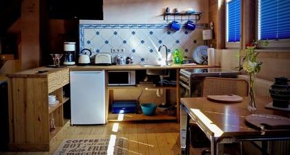 Hochwertige Ferienwohnung am historischen Dorfanger zwischen Elbe und Weinbergen