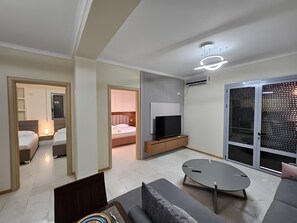 1 Schlafzimmer, Bügeleisen/Bügelbrett, kostenloses WLAN, Bettwäsche