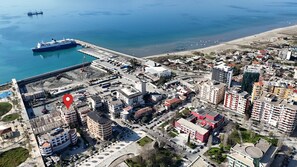 Aerial view - Thoma's K Studios - Balcony Triple Studio (Vlorë)