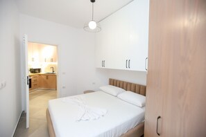 1 chambre, fer et planche à repasser, Wi-Fi gratuit, draps fournis