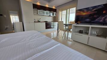 1 Schlafzimmer, Bügeleisen/Bügelbrett, kostenloses WLAN, Bettwäsche