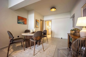 Dining - Premium 2BR in Pangrati | Balcony & King Bed (Athina)
