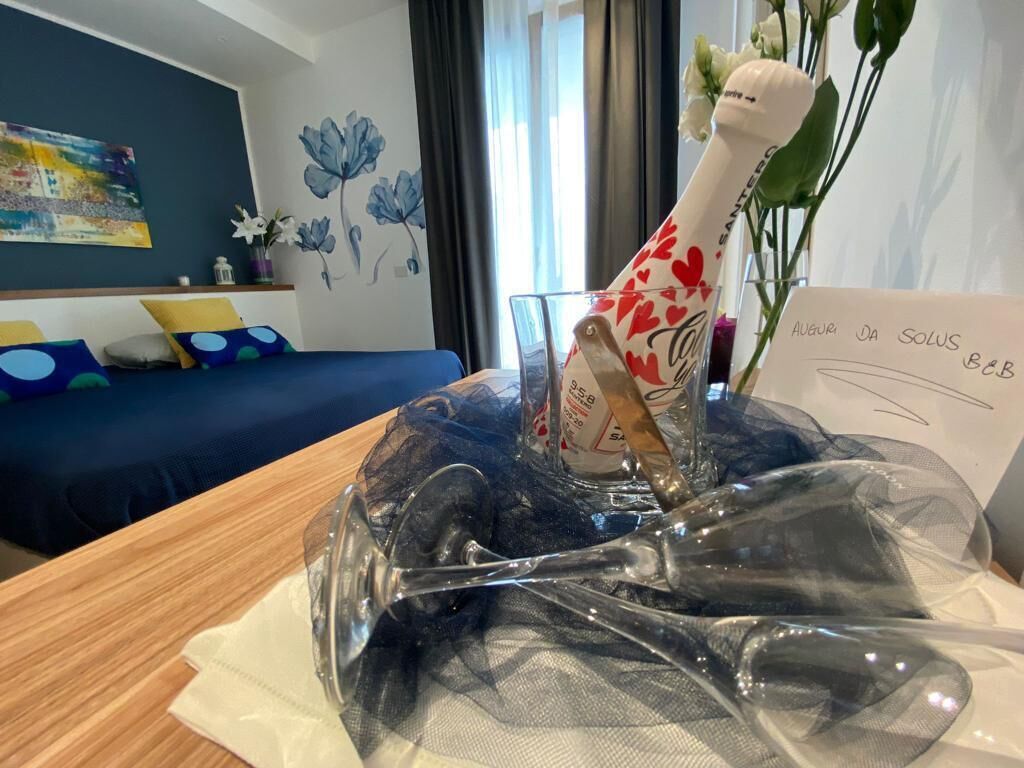 Chambre Double Supérieure, salle de bains attenante (Camera Blue) | Bureau, espace de travail pour ordinateur portable