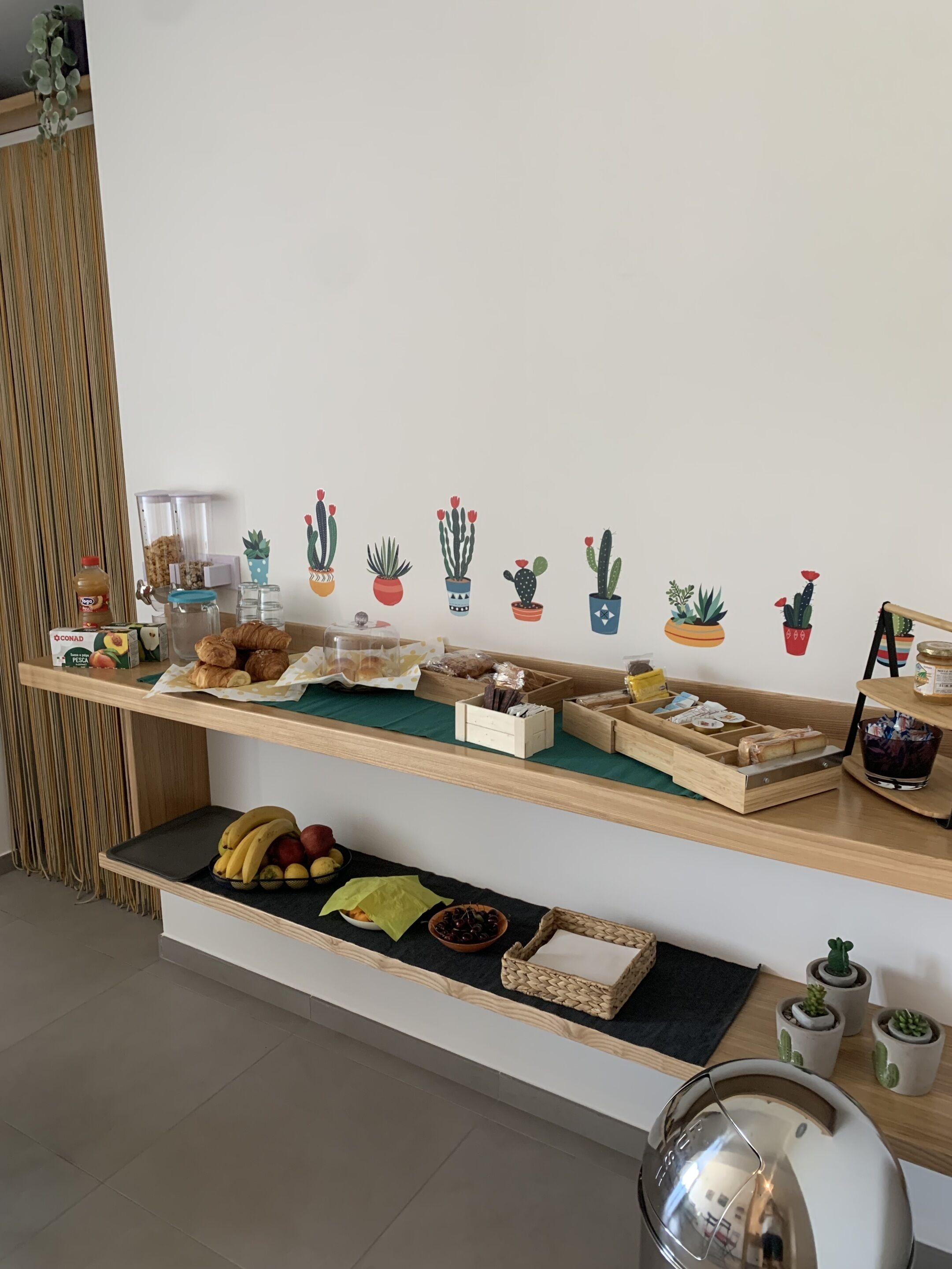 Petit déjeuner buffet compris tous les jours