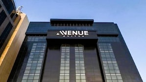 A modern building with a sign reading "AVENUE SUITES" at the top. - Avenue Suites (Lagos)