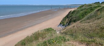 House 60m², 500m from the beach for 4