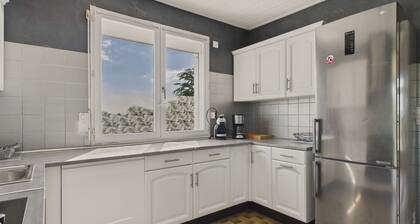 House for 2 adults and 2 children with garden