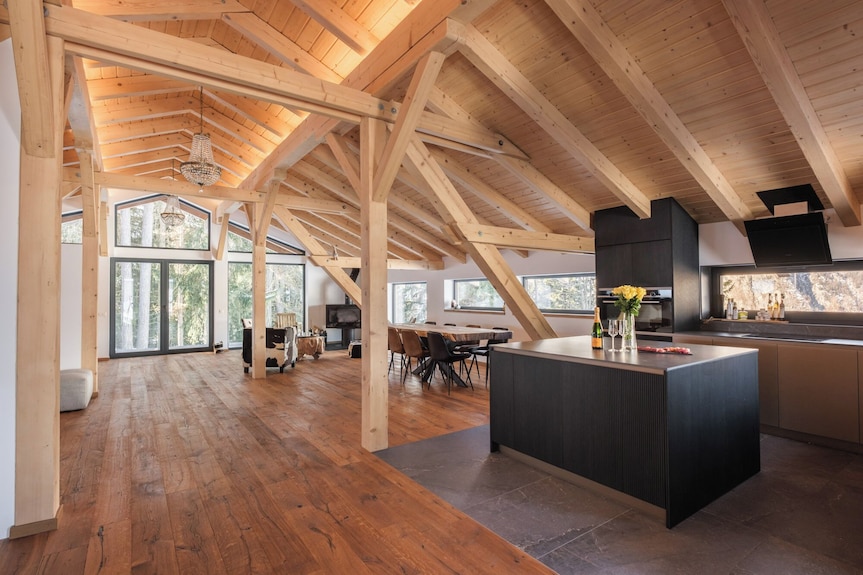 Luxury Chalet With Panorama, Sauna, Steam Bath, Hot Tub & Cinema, Fondue House, And Much More. - Suiza