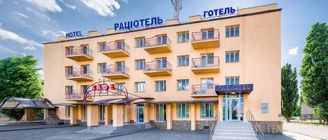 Façade de l’hébergement