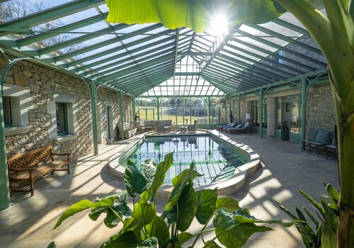 Domaine de Sourbil - Piscine Chauffée - 33 personnes