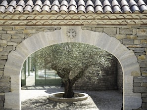 Detalhe da fachada