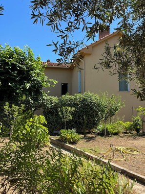 Property grounds - Traditional village house, 15 minutes from the beach. (Cauro)