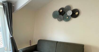 Apartment L'olive- center Ardres- fiber- 2 beds + cot