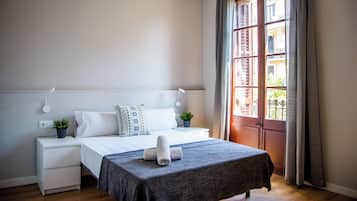 1 chambre, fer et planche Ă repasser, Wi-Fi, draps fournis