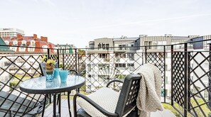 Suite Studio Confort, balcon | Vue depuis le balcon