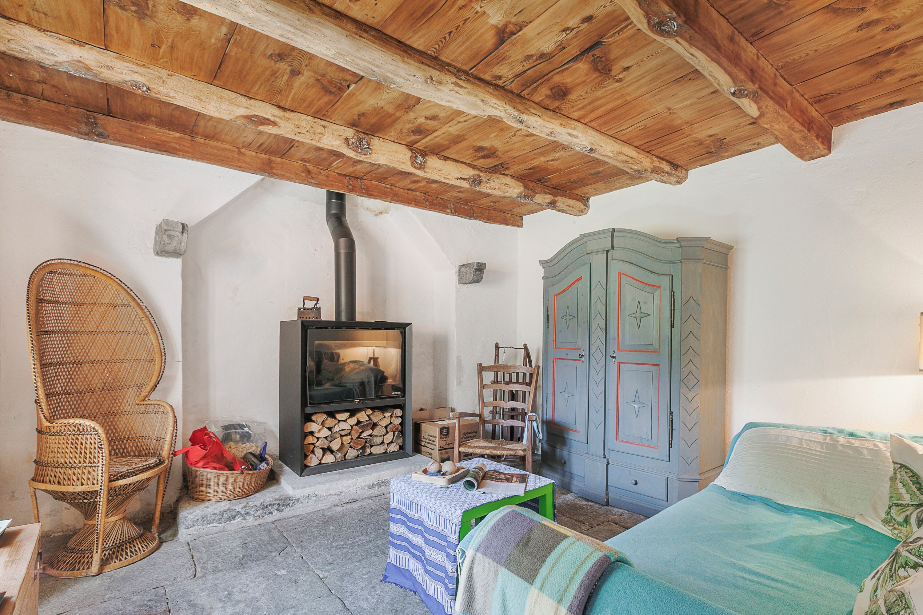 Standard Chalet, 3 Bedrooms, Balcony, Mountainside (Casa Kaia Verzasca) | 3 bedrooms, free WiFi, bed sheets