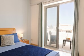 Familieleilighet, flere soverom, sjøvendt (Sea Blue Horizon Qawra Bay 6) | Utsikt fra rommet