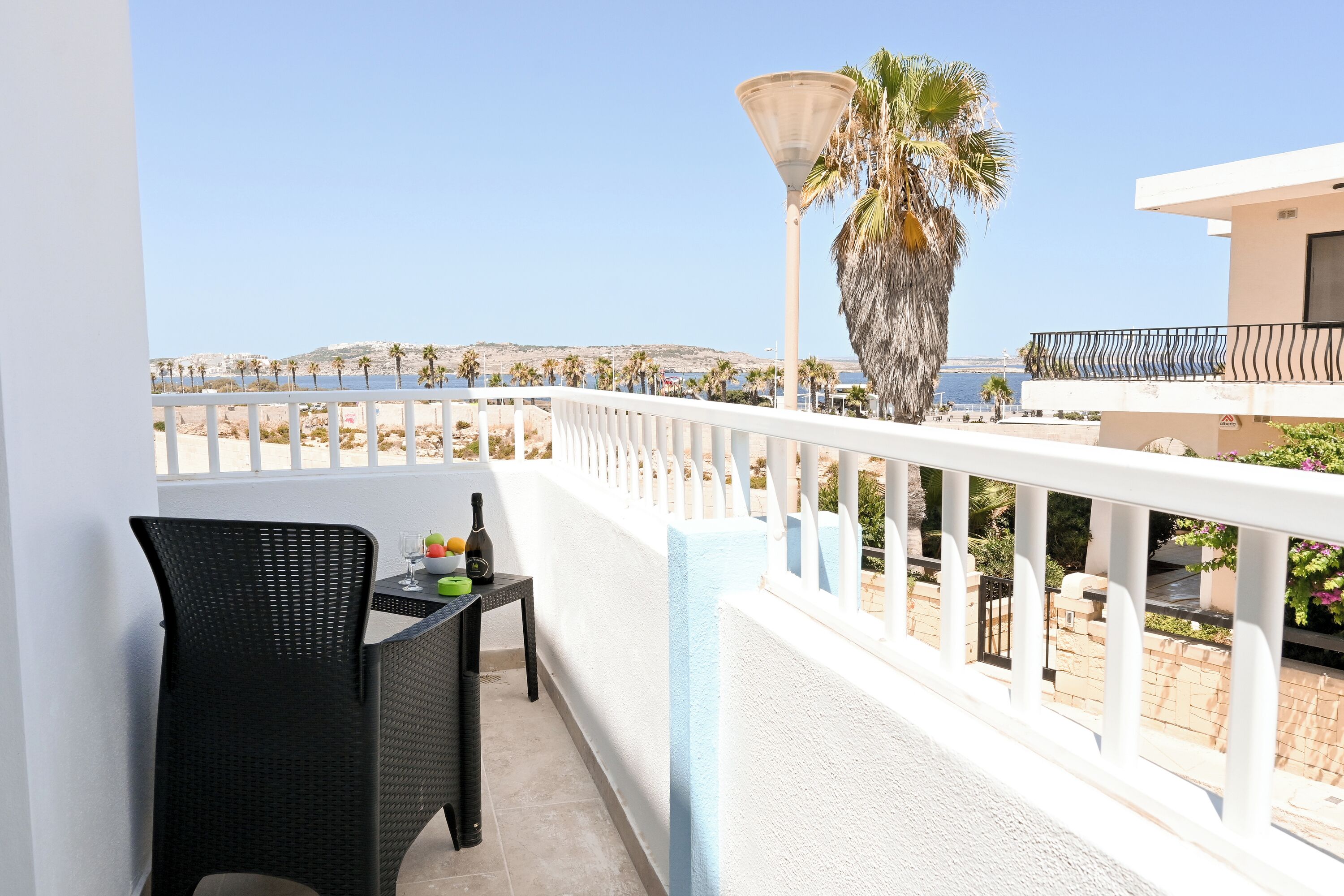 Standard Apartment, Multiple Bedrooms, 2 Bathrooms, Sea Facing (Sea blue horizon Qawra bay 8) | Balcony