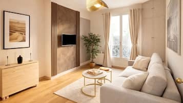 Superior Room | Living area | 80-cm Smart TV with digital channels